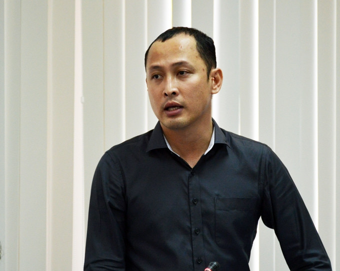 Thời điểm bị bắt, Lý là Phó Tổng Giám đốc Công ty TNHH Xây dựng - Thương mại - Du lịch Công Lý, chủ đầu tư Nhà máy Điện gió Bạc Liêu; chủ đầu tư dự án Nhà máy Xử lý rác TP. Cà Mau. Ảnh: Vietnamnet