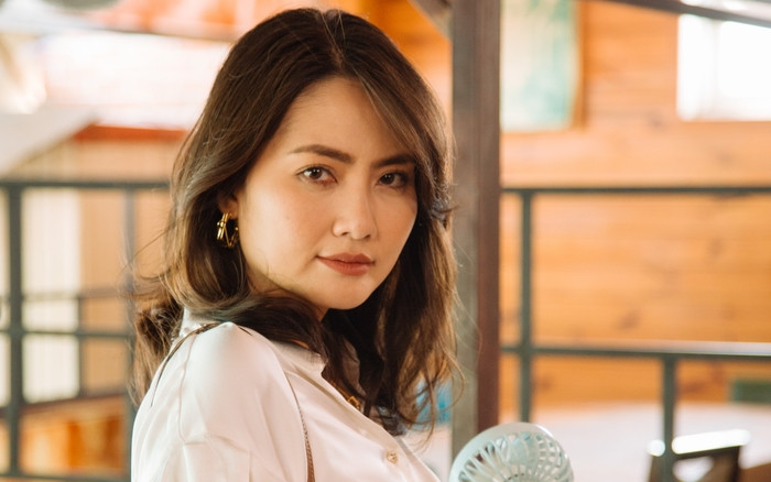 Vừa qua, diễn viên Ngọc Lan bất ngờ thông báo tạm dừng sự nghiệp đóng phim truyền hình và tập trung cho việc chăm sóc con. Ảnh: Người lao động