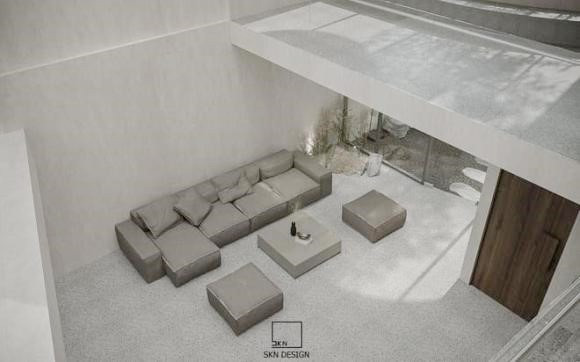 Biệt thự của Midu toạ lạc tại quận 2 (TP HCM) mang phong cách hiện đại. Ảnh: FBNV