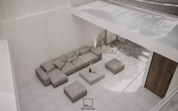 Biệt thự của Midu toạ lạc tại quận 2 (TP HCM) mang phong cách hiện đại. Ảnh: FBNV