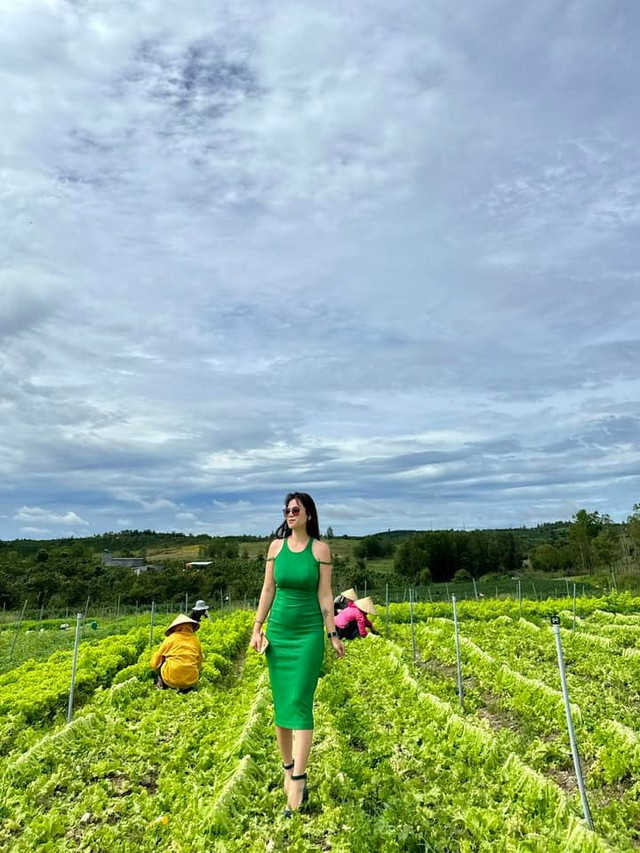 Theo tiết lộ, mảnh đất này tọa lạc tại Lâm Đồng, nơi sở hữu không khí mát mẻ. Ảnh: FBNV