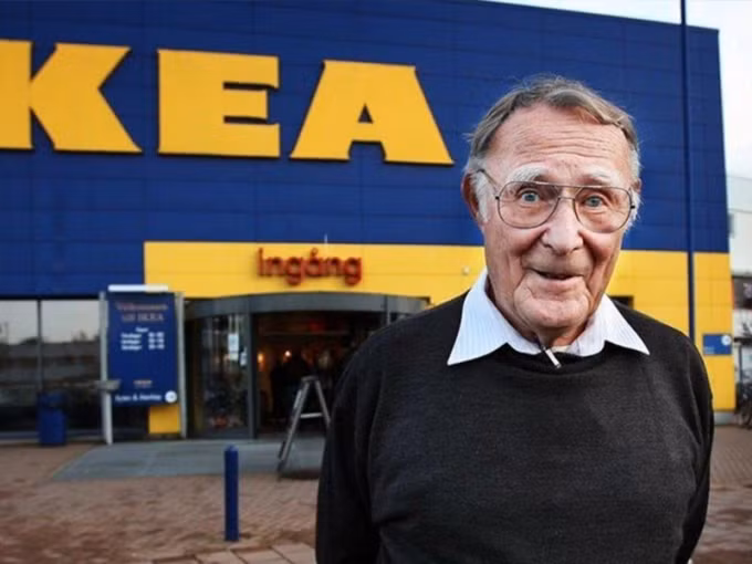 Ingvar Kamprad - tỷ phú sáng lập IKEA từng sở hữu khối tài sản lên tới hơn 40 tỷ USD nhưng vẫn luôn chi tiêu ít nhất có thể.