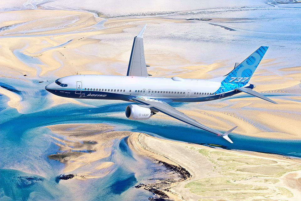 Sự cố cũng đặt ra những câu hỏi mới về độ an toàn của dòng máy bay Boeing Max. Ảnh: Boeing