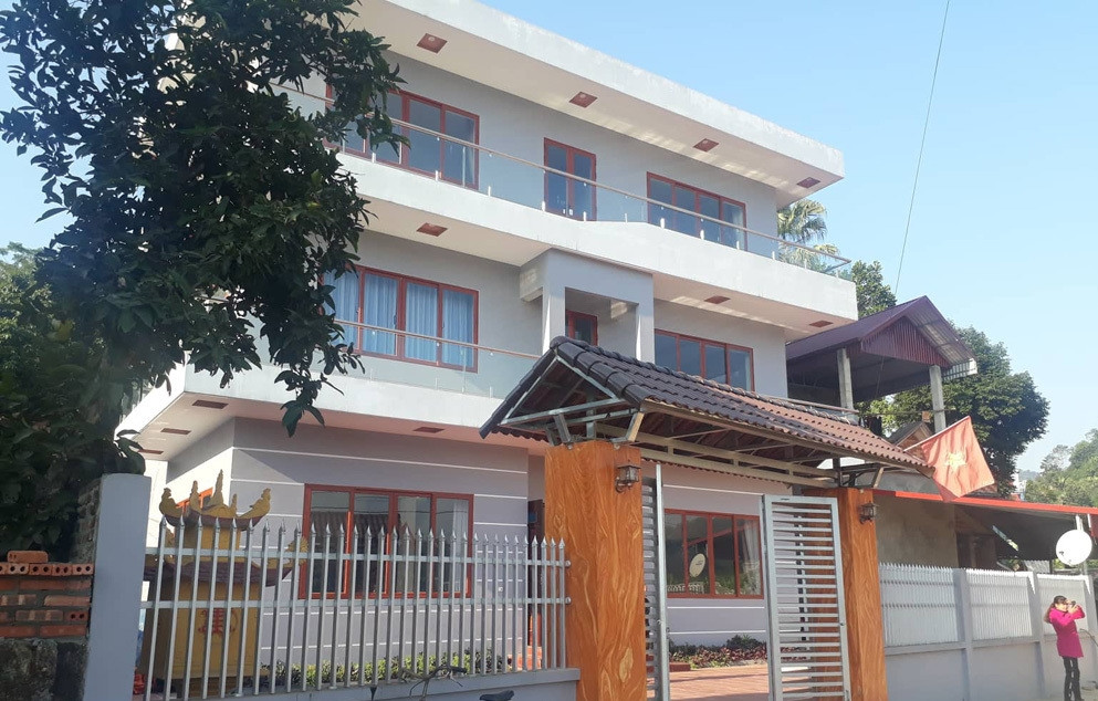 Ngôi nhà được xây dựng trong một năm với chi phí hơn 2 tỷ đồng. Ảnh: Vietnamnet