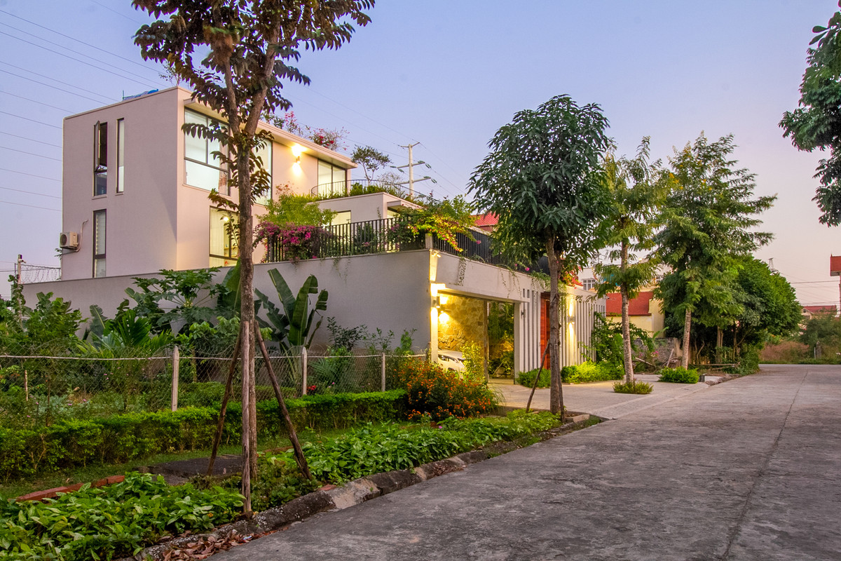 Stepping Green House được ví như hình ảnh của những thửa ruộng bậc thang. Ảnh: HGAA