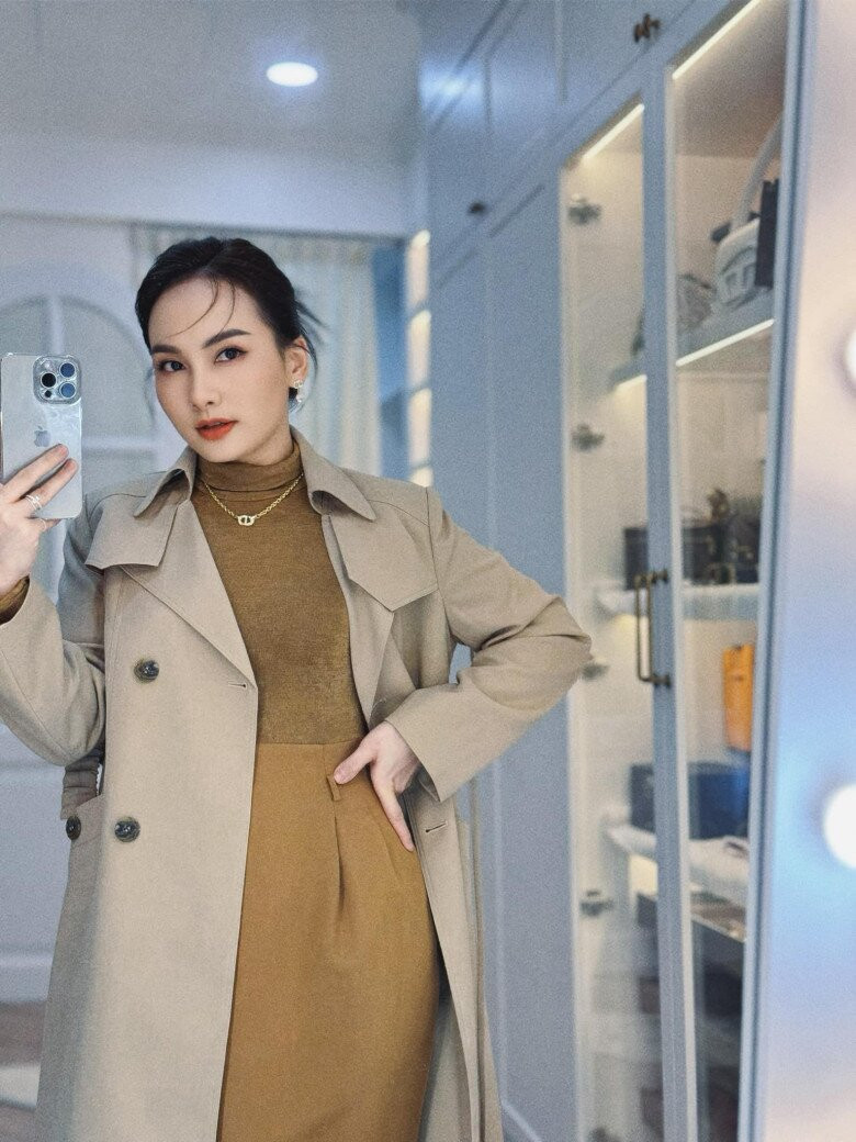 Trong nhà, Bảo Thanh cũng có phòng riêng chứa đồ thời trang của mình. Ảnh: FB Bảo Thanh