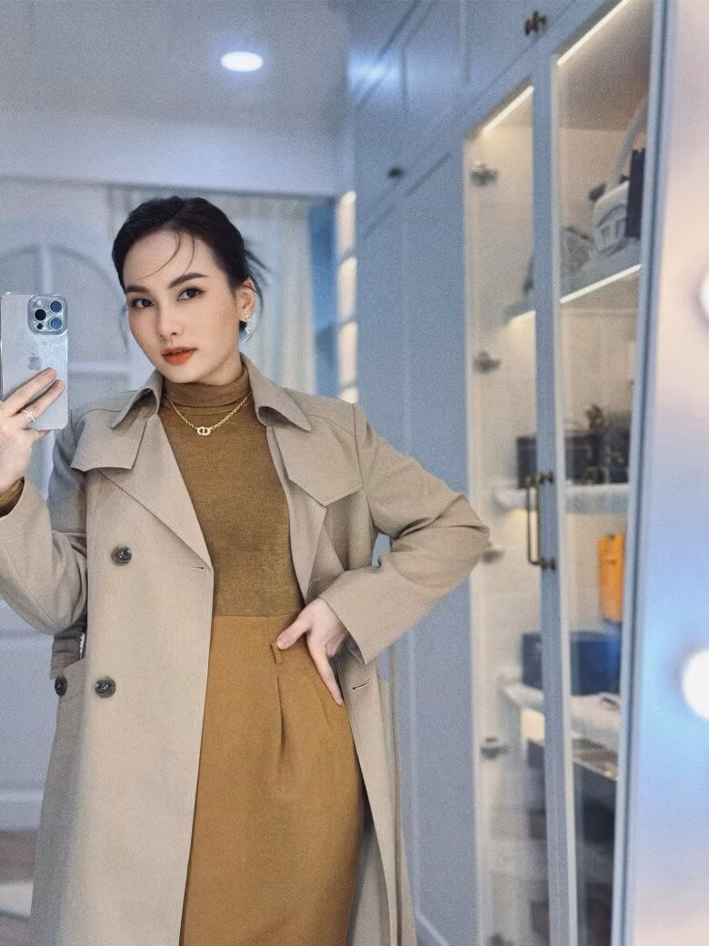 Trong nhà, Bảo Thanh cũng có phòng riêng chứa đồ thời trang của mình. Ảnh: FB Bảo Thanh