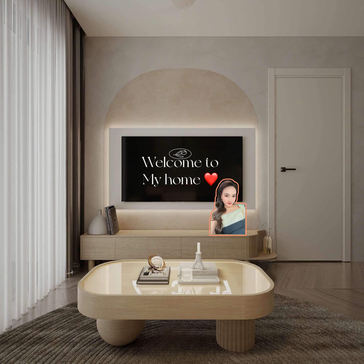 Mới đây, diễn viên Bảo Thanh hào hứng chia sẻ những hình ảnh đầu tiên bên trong căn nhà mới. Được biết, đây là căn hộ nữ diễn viên mua tặng sinh nhật chồng hồi tháng 4. Ảnh: FB Bảo Thanh