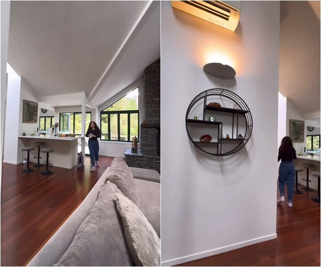 Nữ diễn viên cũng thường xuyên chia sẻ cuộc sống ở nước ngoài với bạn trai ngoại quốc.