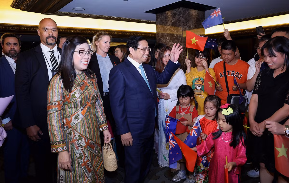 Thu tuong Pham Minh Chinh va phu nhan tham chinh thuc New Zealand-Hinh-3