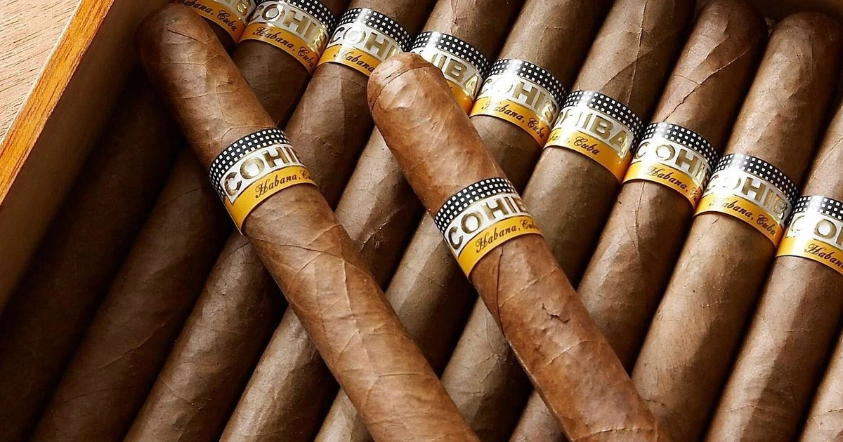 Do mức giá đắt đỏ nên loại xì gà này chỉ dành cho giới nhà giàu. Dù vậy, năm nay trong bối cảnh kinh tế khó khăn, mặt hàng này cũng chủ yếu nằm kho tại nhiều cửa hàng. Ảnh: Vietnamplus