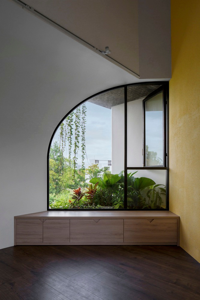 Sắc xanh xuất hiện ở mọi góc. Nguồn ảnh: Hoàng Lê