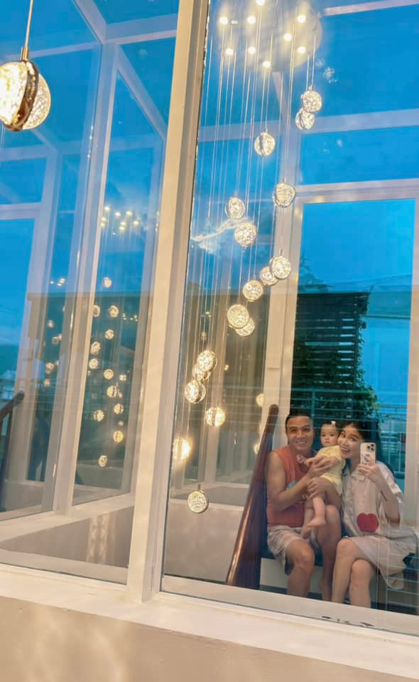 Không gian tầng 6 trong ngôi nhà của MC Hoàng Linh do ông xã cô thiết kế. Ảnh: FB Nguyen Hoang Linh