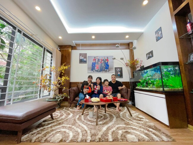 Ngôi nhà vợ chồng MC Hoàng Linh gắn bó suốt 5 năm có đày đủ các phòng chức năng như phòng khách, phòng ngủ, bếp, khu phơi đồ... Ảnh: FB Nguyen Hoang Linh