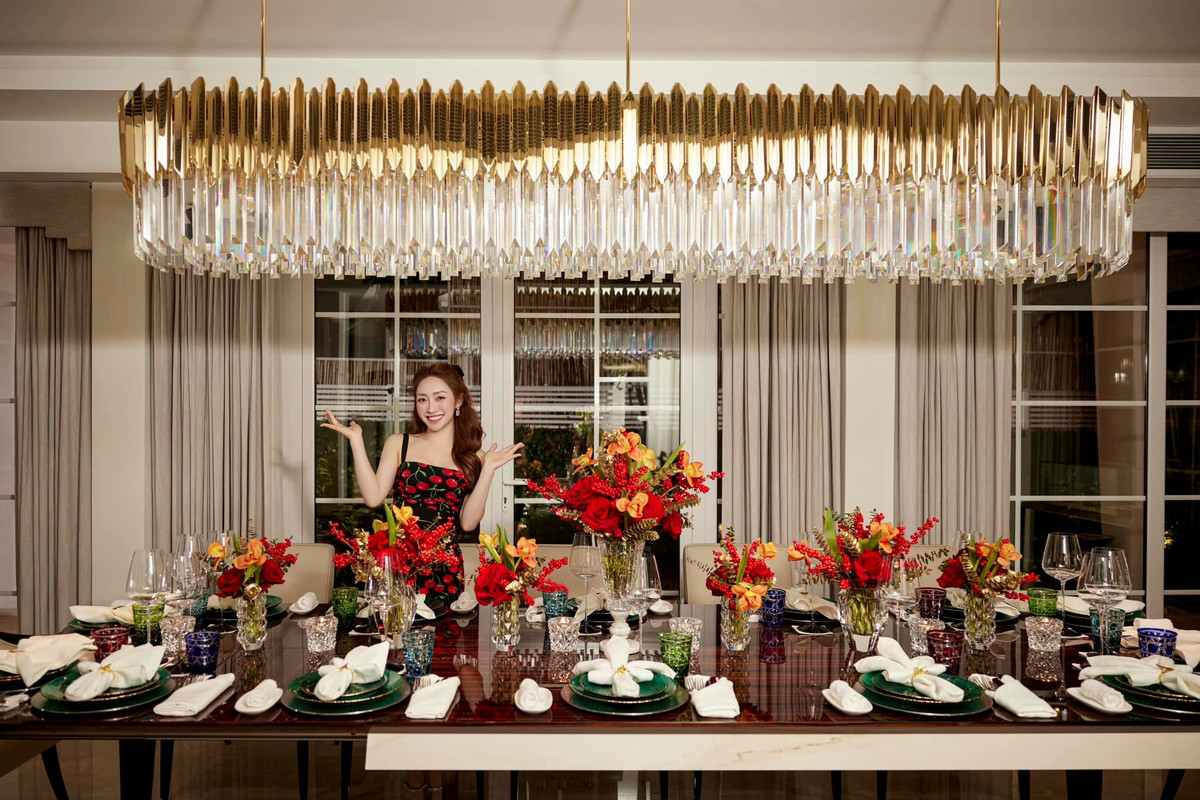 Dù chưa khoe tổng thể căn nhà nhưng chỉ qua một vài góc Thuỳ Chang đăng tải cũng đủ khiến dân tình xuýt xoa ngưỡng mộ.