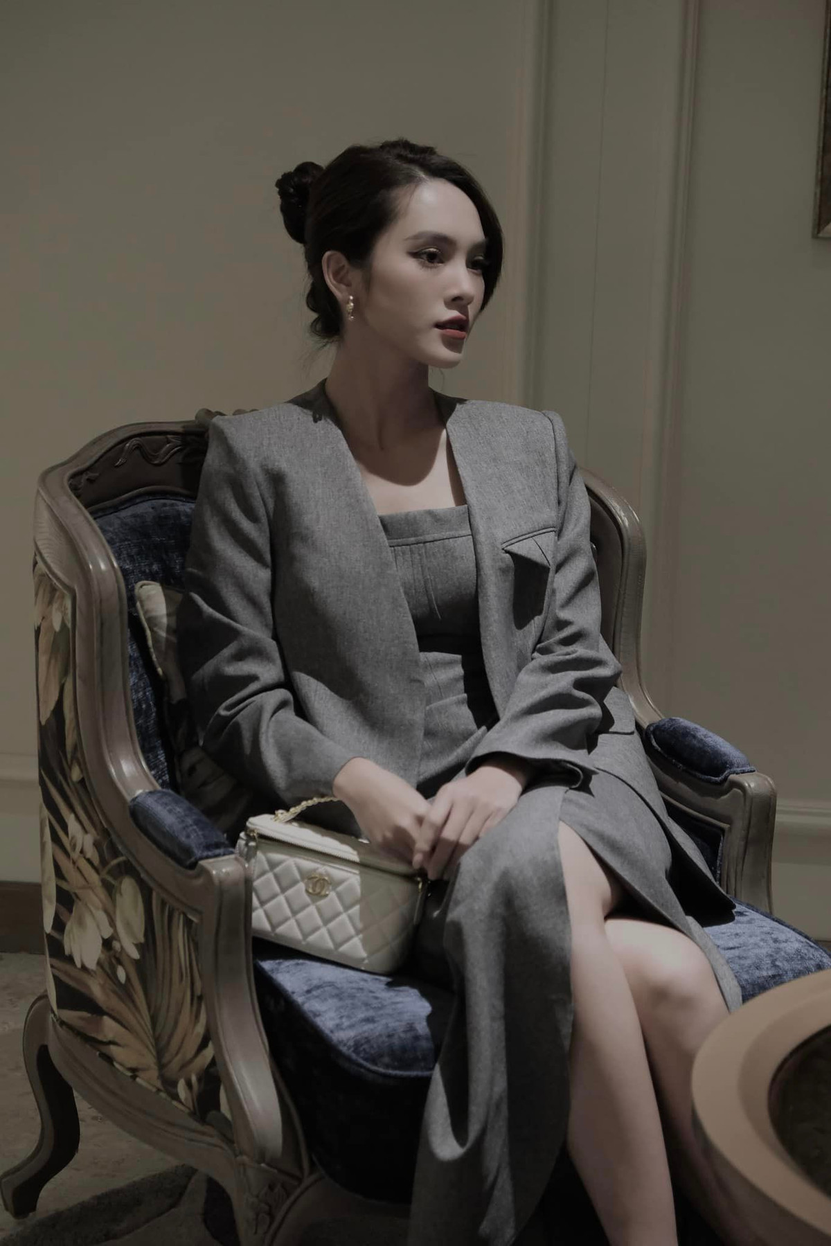 Quỳnh Lương và Tiến Phát nên duyên từ chương trình Người ấy là ai 2023. Dù có bạn trai thiếu gia nhưng Quỳnh Lương không phụ thuộc tài chính vào người yêu. Ảnh: FBNV