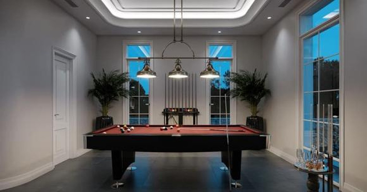 Trong nhà còn có phòng giải trí riêng. Ảnh: FBNV