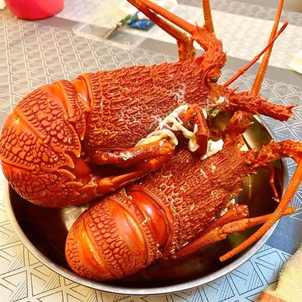 Thịt đuôi tôm hùm thường dai hơn thịt móng vuốt do cách thức và tần suất sử dụng đuôi của tôm hùm. Ảnh: Daohaisan