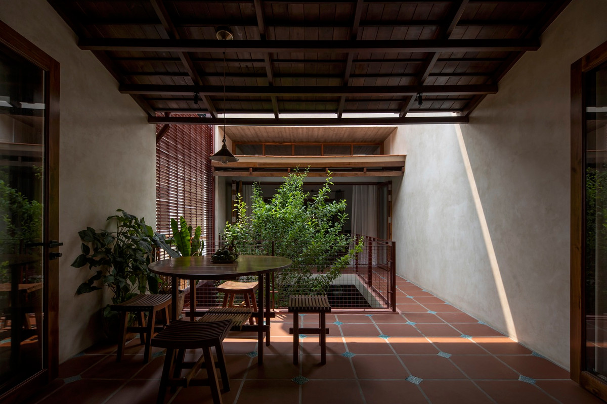 Không gian sinh hoạt chung yêu thích của cả gia đình. Ảnh: Hoang Le