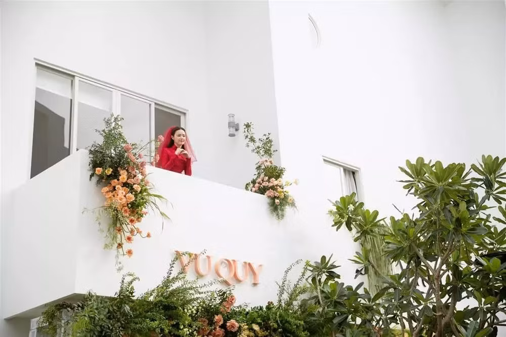 Midu cho biết đã âm thầm xây dựng căn nhà này trong một năm. Ảnh: FBNV