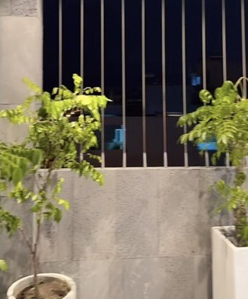 Sân thượng trở thành không gian thư giãn lý tưởng.