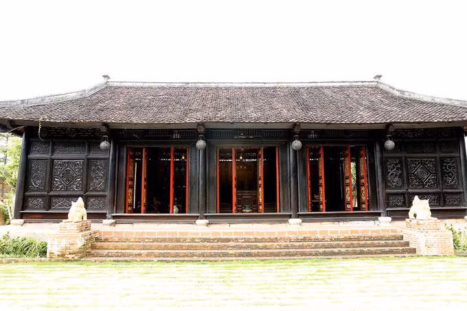 "Biệt phủ" bề thế của Hoàng Mập tọa lạc tại huyện Trảng Bom, Đồng Nai, cách TP HCM hơn 50km nên rất yên bình và thanh tịnh. Ảnh: Facebook