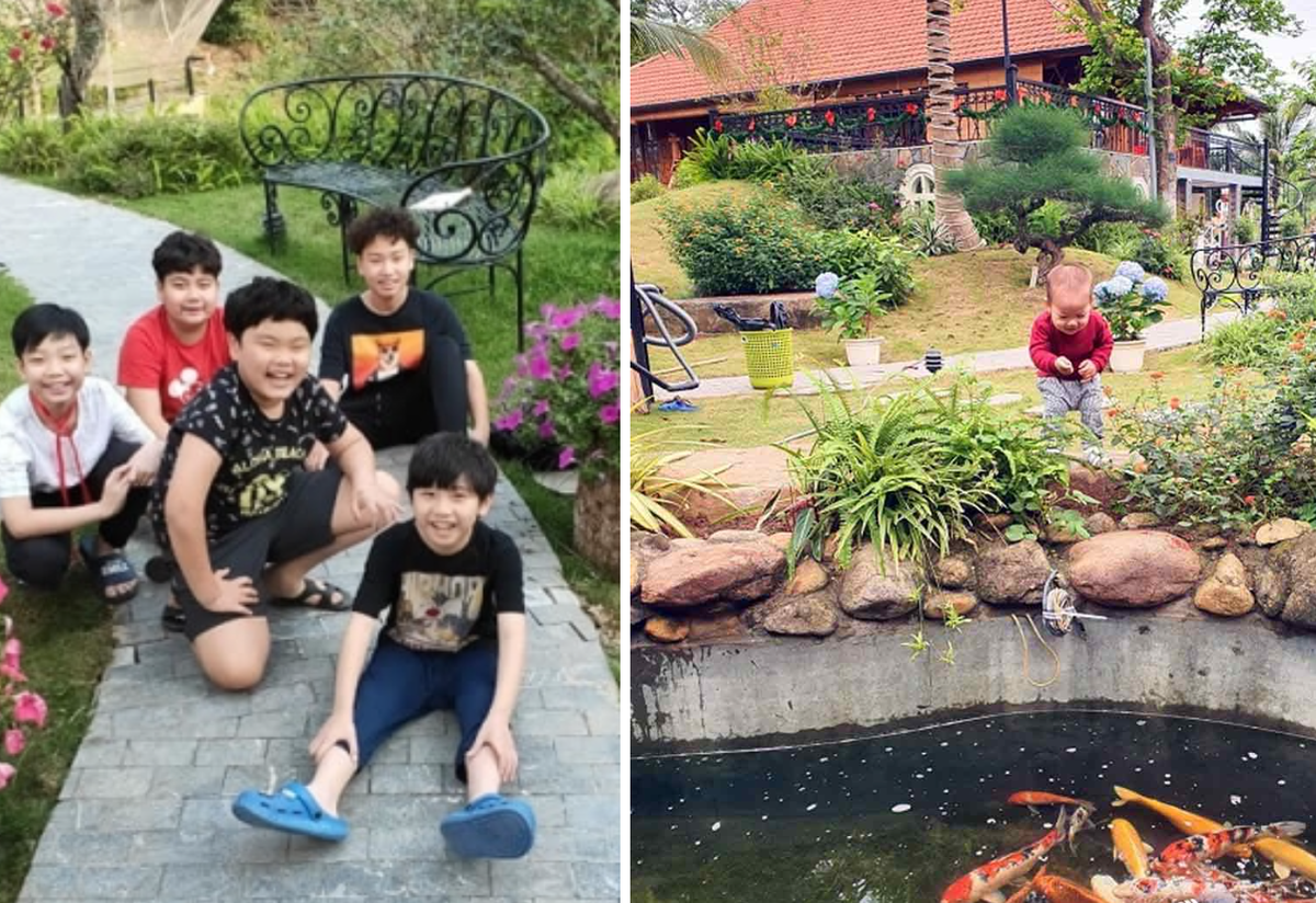 Xuân Bắc đã dành khá nhiều thời gian, tâm huyết để xây dựng và chăm chút cho tổ ấm này.