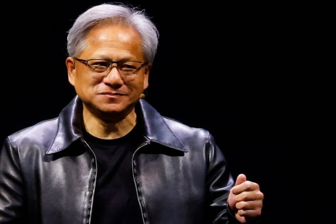 Theo Forbes, CEO Nvidia sở hữu khoảng 3% Nvidia, và sở hữu khối tài sản ròng khoảng 93,9 tỷ USD, là người giàu thứ 17 thế giới. Ảnh: Getty