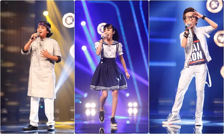 Jayden Trịnh, Thùy Anh và Thiên Tùng.