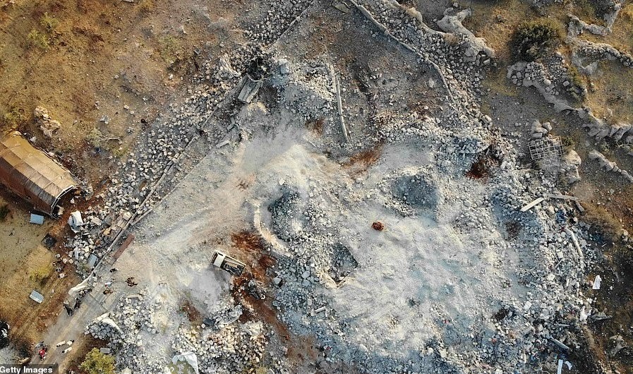 Chiến dịch tiêu diệt al-Baghadi do lực lượng Mỹ tiến hành với sự hỗ trợ của trực thăng tấn công và máy bay không người lái.