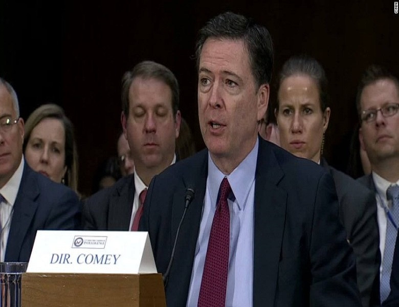 Cựu Giám đốc FBI James Comey cũng cho biết ông sẽ xóa bỏ tài khoản Twitter sau khi Tổng thống Trump rời khỏi Nhà Trắng. Ảnh: CNN.