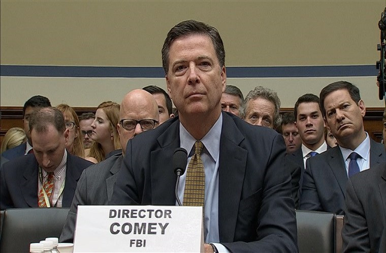 Trong cuộc phỏng vấn với New York Times gần đây, cựu Giám đốc FBI James Comey đã chia sẻ về cuộc sống hiện tại bình yên ở Virginia, kể từ sau khi ông bị Tổng thống Trump sa thải vào năm 2017. Ảnh: NBC.
