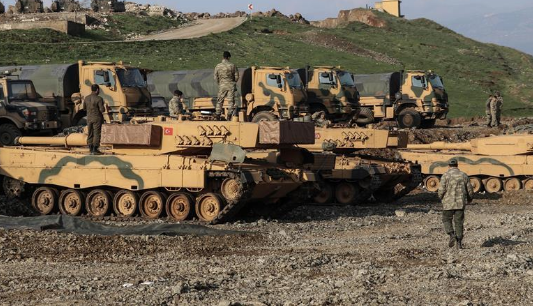 Được biết, Ankara bắt đầu mở cuộc tấn công mới nhằm lực lượng người Kurd trong khu vực này từ tối 1/10. Ảnh: HDN.