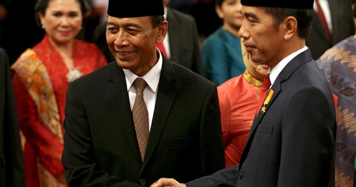 Ngày 27/7/2016, ông được Tổng thống Joko Widodo bổ nhiệm làm Bộ trưởng Các vấn đề Chính trị, Pháp lý và An ninh Indonesia. Ảnh: HRW.