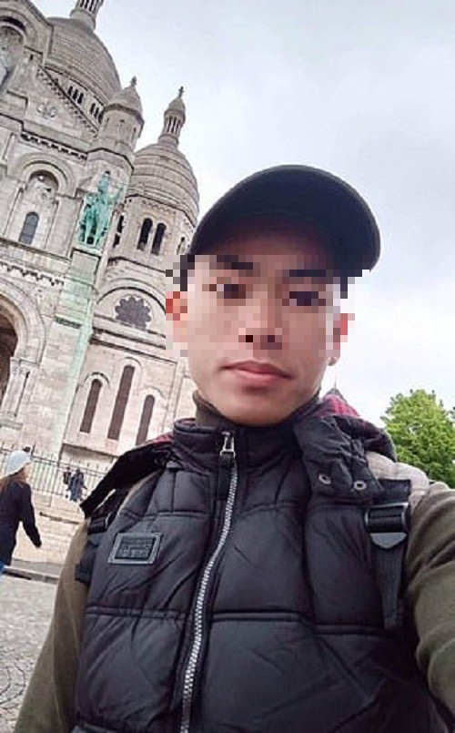 Ngày 26/10 đại diện UBND huyện Can Lộc cho biết, ngoài trường hợp của Phạm Thị Trà My ở thị trấn Nghèn, có thêm 7 gia đình trình báo con mất tích ở Anh. Trong đó xã Thiên Lộc có 5 người, mỗi xã Thanh Lộc và Vĩnh Lộc có 1 người. Trong ảnh là Nguyen Dinh Luong. Ảnh: Daily Mail.