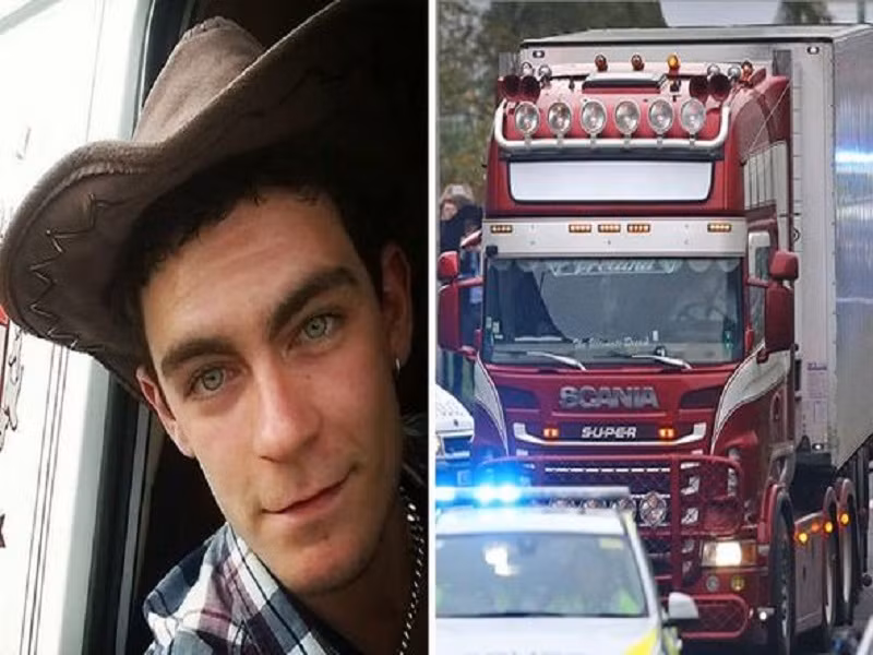 Nghi phạm đầu tiên bị bắt là Maurice Robinson (ảnh), tài xế đã lái chiếc xe tải chứa thi thể 39 người trong thùng xe đông lạnh ở Essex. Ảnh: DE.