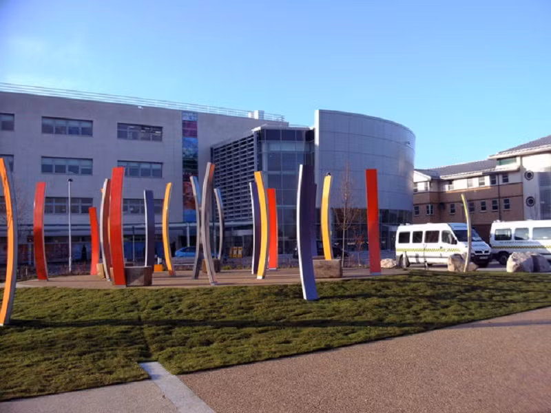 Được biết, Broomfield, nơi diễn ra quá trình khám nghiệm tử thi và xác định danh tính 39 nạn nhân xấu số nói trên, là một bệnh viện đa khoa nằm dưới sự điều hành của Dịch vụ bệnh viện Mid Essex NHS Trust. Ảnh: Wikipedia.