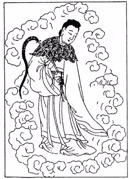  Hà Tiên Cô: Hà Tiên Cô, nữ tiên duy nhất trong Bát tiên, người Tăng thành đời Đường, họ Hà, tên Quỳnh. Thuở nhỏ gặp dị nhân cho nàng ăn đào tiên, từ đó không thấy nữa. Hà Tiên Cô có thể biết trước họa phúc, được người làng kính trọng như thần, sau lên tiên đi mất. Truyền thuyết nàng có pháp bảo là lá sen, hoa sen.