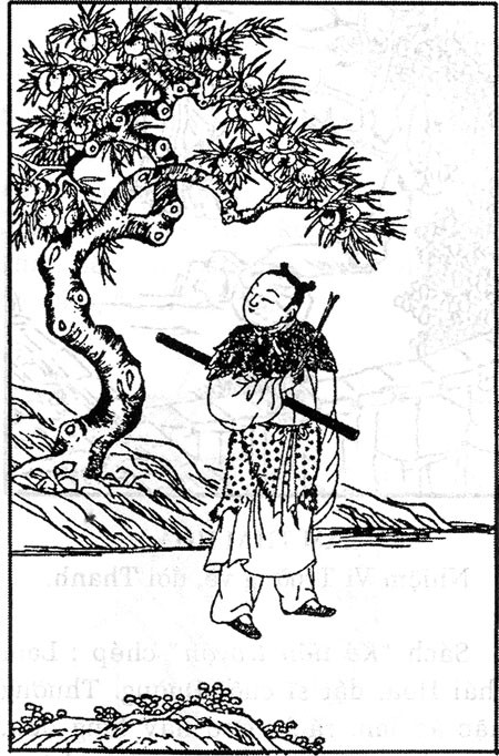  Hàn Tương Tử: Hàn Tương Tử, người Xương Lê đời Đường. Truyền thuyết ông là cháu của văn họa gia nổi tiếng Hàn Dũ. Hãn Dũ bị biếm đi Triều Châu, khi đến Lam quan, từng làm tặng Hàn Tương “Mây che Tần Lĩnh nhà đâu tá? Tuyết lấp Lam quan ngựa chẳng đường”. Cuối đời Đường, câu chuyện tiên thuật của ông được truyền tụng đến giữa đời Bắc Tống, chính thức liệt ông vào các tiên Đạo giáo. Nhân có truyền thuyết ông cùng học đạo với Lã Động Tân nên ông được liệt vào trong Bát tiên.