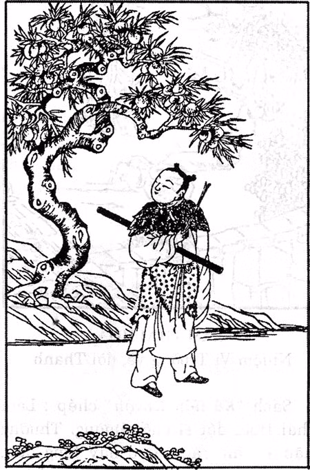  Hàn Tương Tử: Hàn Tương Tử, người Xương Lê đời Đường. Truyền thuyết ông là cháu của văn họa gia nổi tiếng Hàn Dũ. Hãn Dũ bị biếm đi Triều Châu, khi đến Lam quan, từng làm tặng Hàn Tương “Mây che Tần Lĩnh nhà đâu tá? Tuyết lấp Lam quan ngựa chẳng đường”. Cuối đời Đường, câu chuyện tiên thuật của ông được truyền tụng đến giữa đời Bắc Tống, chính thức liệt ông vào các tiên Đạo giáo. Nhân có truyền thuyết ông cùng học đạo với Lã Động Tân nên ông được liệt vào trong Bát tiên.