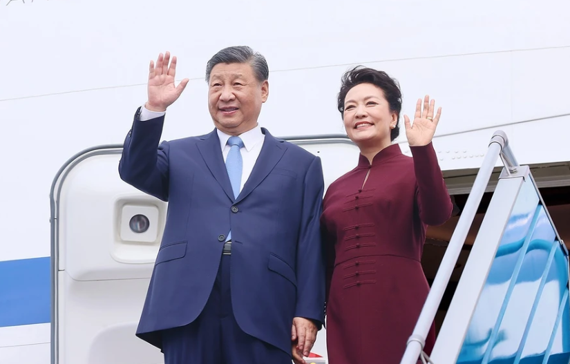 Tong Bi thu, Chu tich nuoc Trung Quoc Tap Can Binh tham chinh thuc Viet Nam