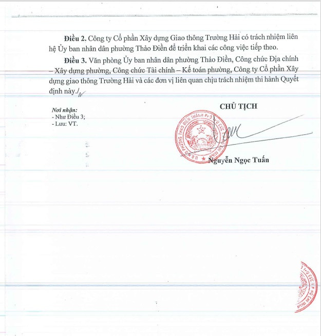 TP HCM: Gói thầu tại phường Thảo Điền có về tay Cty Trường Hải? - Hình 6 TP HCM: Goi thau tai phuong Thao Dien co ve tay Cty Truong Hai?-Hinh-6