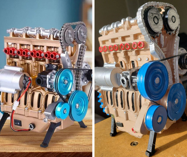 Mô hình trên mạng sắc nét là vậy. Không ngờ hàng nhận được không khác món đồ chơi rẻ tiền.