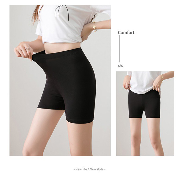 Để diện quần bảo hộ tôn dáng mà không phản cảm, bạn gái nên chọn quần đứng dáng, chất liệu đủ dày để tăng khả năng che chắn, tránh gây vẻ ngoài thiếu chỉn chu.