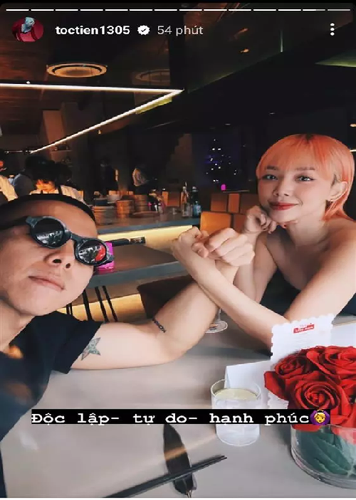 Tóc Tiên cho biết, bản thân chỉ còn ghen khoảng 20% do hiểu và đặt niềm tin vào Hoàng Touliver sau khi kết hôn. Ảnh: Vietnamnet.