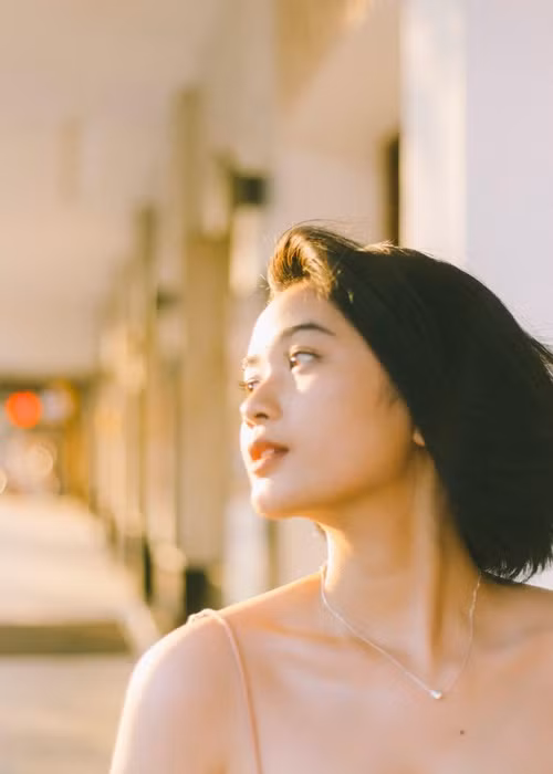 Gương mặt của Ngọc Xuân được đánh giá đậm chất điện ảnh. Ảnh: FBNV.