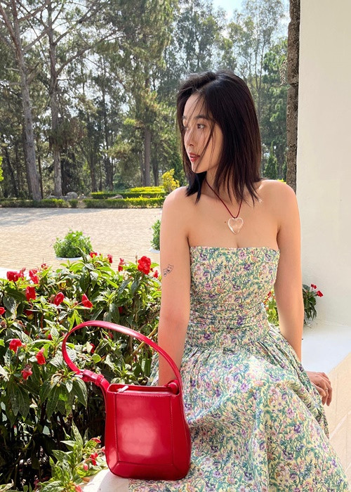 Ngọc Xuân từng đóng MV Vì sao sáng của Lam Trường, phim Giấc mơ của mẹ (năm 2022). Ảnh: FBNV.