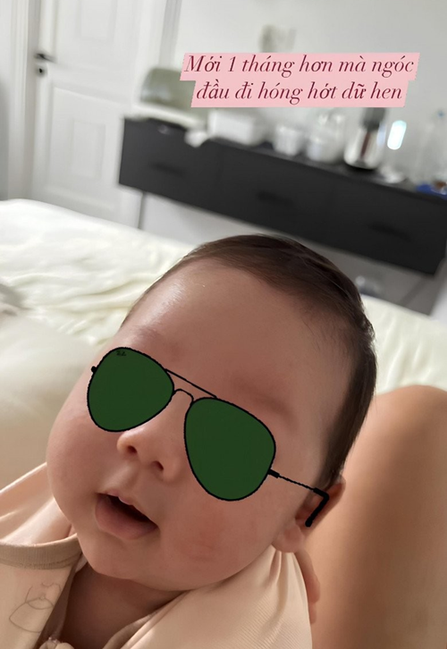 Bé Mỡ sở hữu vẻ ngoài bụ bẫm.