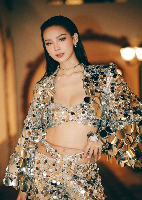 Trong những ngày đầu cuộc thi Hoa hậu Liên lục địa 2023 diễn ra, Bảo Ngọc vắng mặt vì lịch trình tham dự Hội nghị Thanh niên về Biến đổi khí hậu toàn cầu của Liên Hợp Quốc lần thứ 18 - COY18 tại Dubai. Ảnh: FBNV.