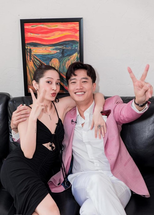 Bảo Anh và Quốc Trường bắt đầu thân thiết kể từ khi đóng chung phim Nhà có 5 nàng tiên ra mắt năm 2013. Ảnh: Saostar.